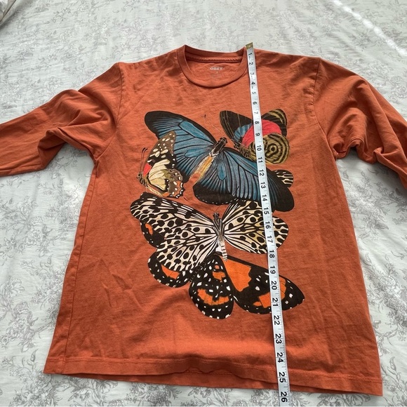 OBEY Butterfly Flee Womens Tee size S - Picture 2 of 11